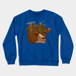 Mr Bear's Nature Hat 2017 Crewneck Sweatshirt